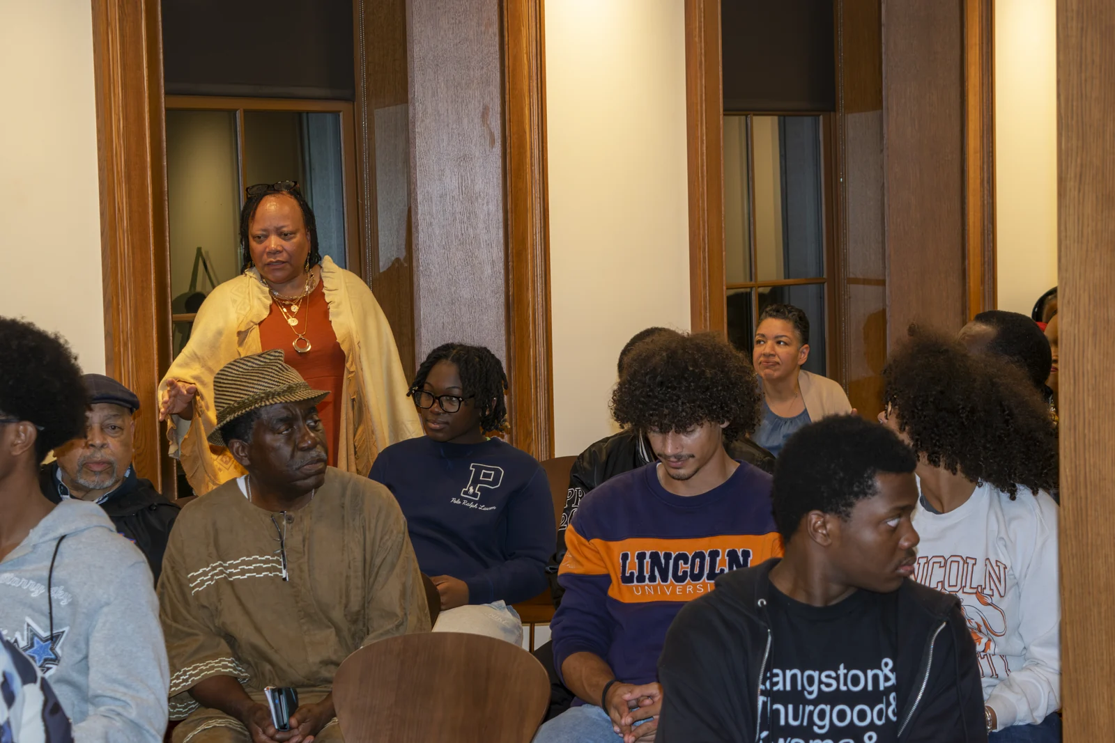 Participants at the September 21 gathering