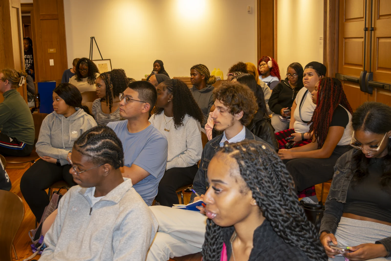 Participants at the September 21 gathering